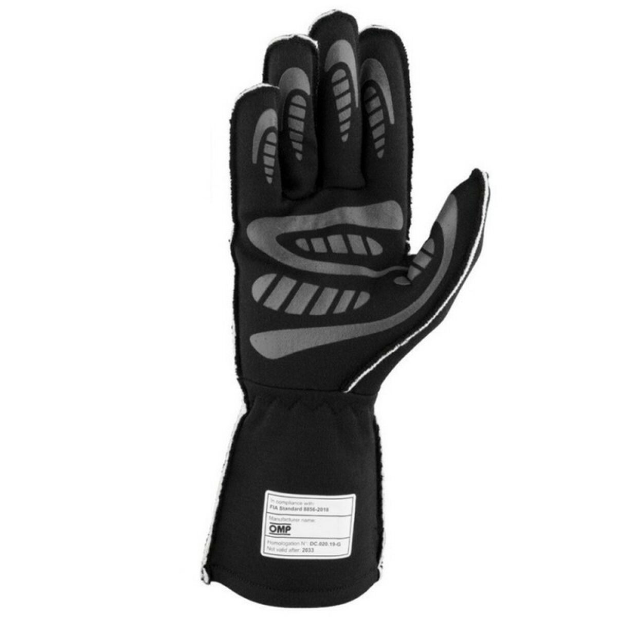 Karting Gloves OMP MY2025 Sort FIA 8856-2018